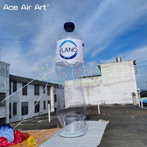 Modèle de bouteille d'eau gonflable 5mH pour la promotion de la publicité commerciale