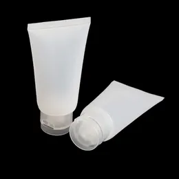 5ml 10ml 15ml 20ml 30ml 50ml 100ml Clear Plastic Zachte Buizen Flessen Frosted monster Lotion Container Lege Cosmetische Make-up Crème Container