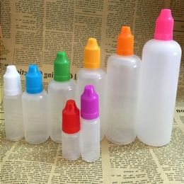 5ml 10ml 15ml 20ml 30ml 50ml 60ml 100ml 120ml PE Dropper Bottle Oil Eliquid Bottle for Ejuice Koseb