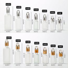 5 ml 10 ml 15 ml 20 ml 30 ml Clear frosted Glazen Fles met Aluminium Cap Essentiële Olie druppelflesje Container SNELLE VERZENDING F1808 Ceeoi