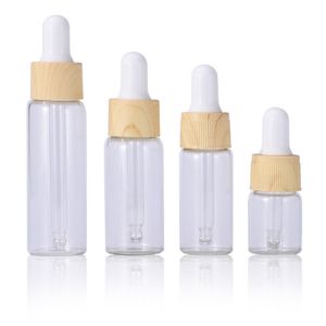 5ml 10ml 15ml 20ml Perfume recargable fragancia cosméticos Vial contenedor vacío botellas cuentagotas para aceites esenciales viaje