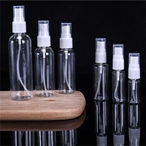 5ml 10ml 20ml 30ml 50ml 60ml 80ml 100m Plastic Bottles Transparent Empty Spray Bottle Cosmetic Perfume Refillable Container