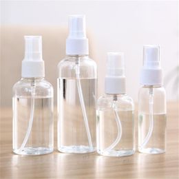 5 ml 10 ml 20 ml 30 ml 50 ml 60 ml 80 ml 100 ml 120 ml Spuitfles Fijne Mist Clear Sproeier Flessen Kleine Herbruikbare Lege Plastic Container voor Reiniging