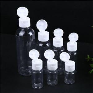 5 ml 10 ml 20 ml 30 ml 50 ml 60 ml 80 ml 100 ml plastic lege flessen met flip cap navulbare container voor shampoo lotion vloeistof