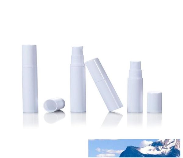 5 ml 10 ml Bouteille de pompe de lotion sans air blanche vide pour utilisation cosmétique 5 ml 10 ml de pitorage en plastique Bouteille de parfum 9370637
