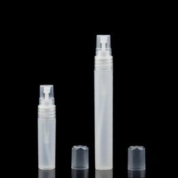 5ml 10ml Frosted Plastic Verstuiver Buis Lege Hervulbare Matte Geur Parfum Geur Monster Spray Flessen voor Reizen 017Oz 034Oz Ojcts Casn