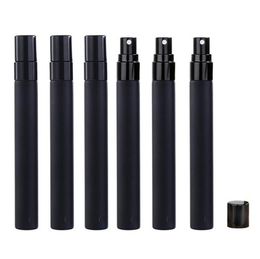 5 ml 10 ml verre brouillard vaporisateur bouteille de parfum petit parfum rechargeable flacons d'échantillon atomiseur voyage bouteilles cosmétiques en aluminium SN4507