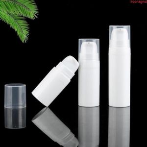 5 ml 10 ml Blanc Airless Lotion Pompe Bouteille Mini Échantillon et Test Conteneur Emballage Cosmétique SN834goods Otpgl