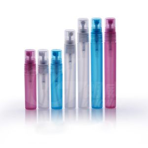 Botellas de almacenamiento de perfume portátiles de 5 ml/8 ml/10 ml con tapa Suministros de viaje PP ecológicos 4 colores