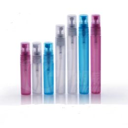 5 ml 8 ml 10 ml Vidage pulvérisateur en plastique avec atomiseur de brume vide rechargeable de parfum échantillon flacons cosmétique conteneurs livraison gratuite