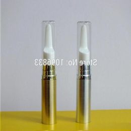 Bouteille sous vide sans air 5ML couleur dorée ou argentée, stylo crème pour les yeux 5G, bouteille d'emballage de lotion essence cosmétique, 100pcs / Lot Fumbb