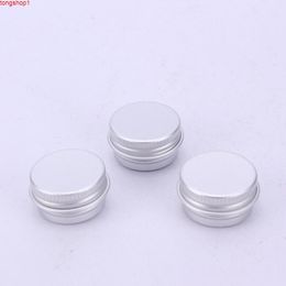 5 ml de pots de baume en aluminium Pot 5 g contenants cosmétiques avec filetage Lip Gloss Bougie Emballage LX8761 bonne quantité