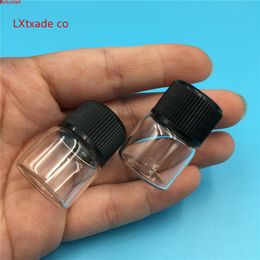 Livraison gratuite 5ml Clear Lucence Glass Vide Bottle Botter avec couvercle à vis Huile essentielle Soupe de parfum Cosmétique ContenantsHigh Qualitistation