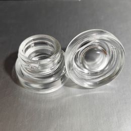 Jar de concentrado de vidrio CR de 5 ml con tapa negra para envases de canaline 420