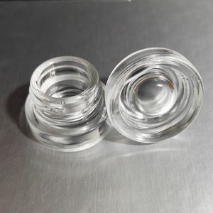 Pot de concentré de verre CR de 5 ml avec couvercle noir pour cannaline 420 Emballage