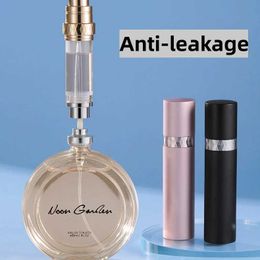 Mini pompe de remplissage de fond Portable en diamant, 5ml, vaporisateur rechargeable, conteneurs cosmétiques vides, bouteille atomiseur, verre de voyage