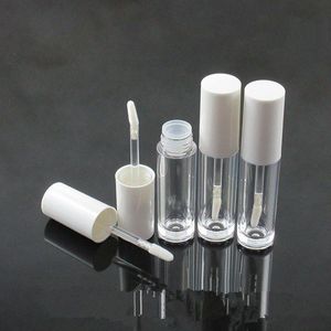 Tube de bouteille vide de récipient d'eye-liner de 5 ml avec la brosse, tube rechargeable vide d'applicateur de bouteille de brillant à lèvres liquide F2226 Wvpej