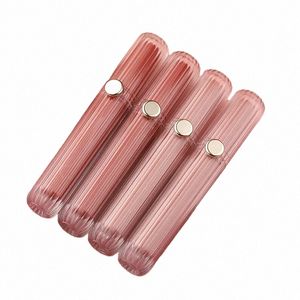 5ml vide brillant à lèvres Tube rose rouge bricolage baume à lèvres tube en plastique rouge à lèvres Ctainers cosmétique Ctainer bouteille avec capuchon P5FU #