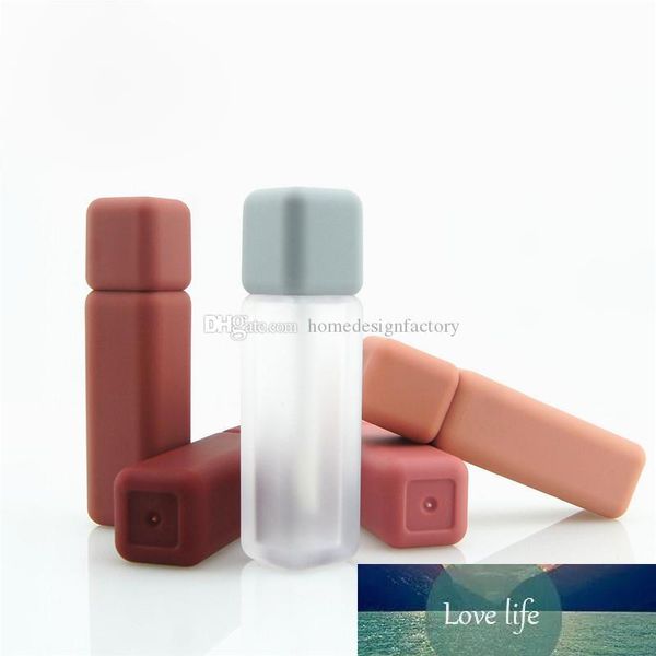 Tubes de rouge à lèvres en plastique givré de 5ML, conteneur d'emballage cosmétique, bouteilles vides de liquide de maquillage