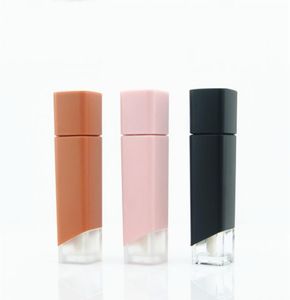 5 ml Lipgloss Plastic Fles Lege Lipgloss Tube roze zwart Bruin rood frosted Mini Split Containers4436230