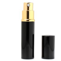 5 ml Mini Bouteilles Portable Rechargeable Parfum Atomiseur Colorfu Parfum-bouteille Vaporisateur Bouteilles Vides mode Noir couleur