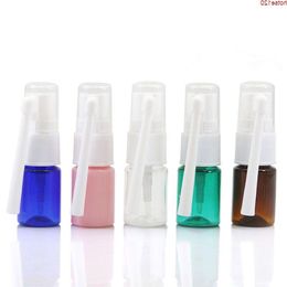 5 ml Mini Transparante Rotatie Mist Neusspray Flessen Lege Hervulbare Verstuiver Plastic Medische Orale Spuitfles 30 stks/lotgoods Neveo
