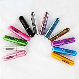 5 ml de parfum Recharge Bouteille portable mini rechargeable Jar Pompe de parfum Pompe de contenants cosmétiques vides Atomizer pour l'outil de voyage chaud