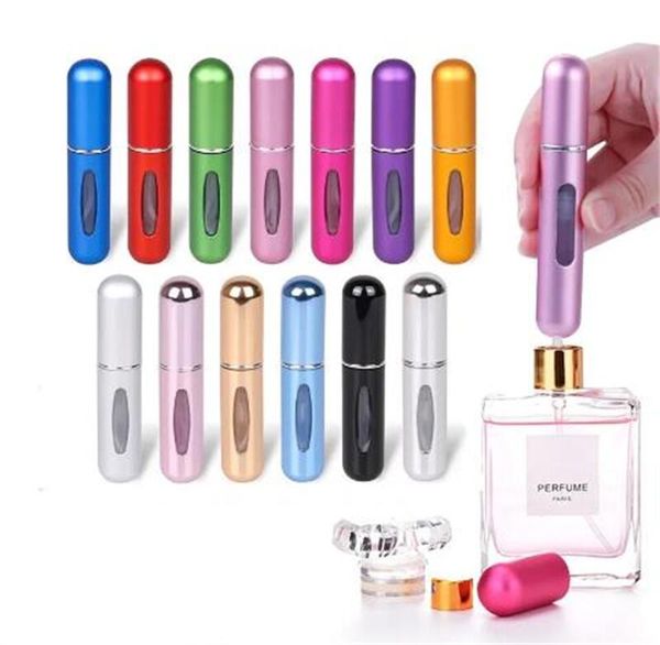 Bouteille de recharge de parfum de 5ml, Mini pot de pulvérisation Portable rechargeable, pompe à parfum, conteneurs cosmétiques vides, atomiseur pour outil de voyage chaud