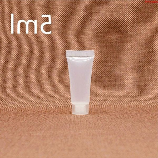 5ml en plastique Lotion cosmétique conteneur rechargeable shampooing nettoyant crème petite bouteille hôtel fournituresmeilleure qualité Kfnuc