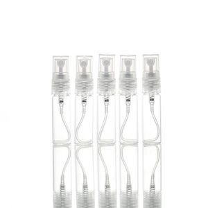 Bouteille de parfum en verre en plastique de 5 ml, flacon pulvérisateur rechargeable vide, petit atomiseur de parfum, échantillon de parfum Vxcpi Rckjx