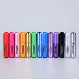 Mini bouteille de parfum rechargeable portative de 5 ml avec la pompe de parfum de jet vident la bouteille d'atomiseur de récipients cosmétiques pour des outils de voyage