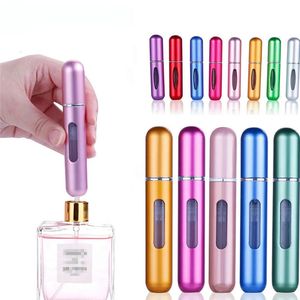 5ml Portable Mini Refillable Perfume Bottle With Spray Scent Pump Empty Cosmetic Containers Atomizer Bottle For Travel Tool
