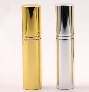 5ml Hervulbare Draagbare Mini Parfum Verstuiver Party Favor Lege Spray Fles Aluminium Shell Case Glas Innerlijke Cosmetische Vloeistof C385