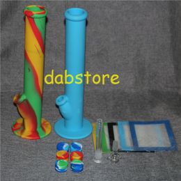 Recipientes de concentrado de cera de 5 ml, silicona antiadherente Dab BHO Hash Oil Dry Herb Storage Jars kit de bong de silicona almohadilla de dab de silicona Envío gratis