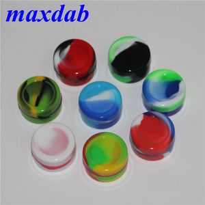 5 ml siliconen container pot butaan hash oliecontainers silicium platina gesneden siliconen potten was wax dab gladde opslag