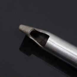 5 mm*15/20/25mm DIY Boorbit Leather Craft Puncher Flat Hole Punch Maker Cutter beitelgereedschap Set