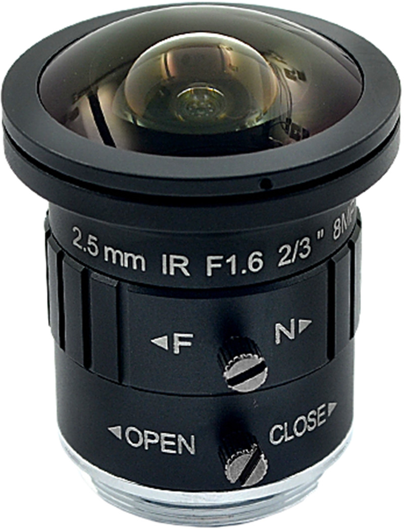 5mm 8mm 12mm 16mm 25mm 35 50mm 5mp máquina visão industrial lente câmera c interface 2/3 fa lente