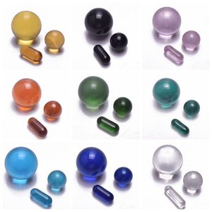 Accesorios para fumar Colorido Terp Pearls Ball Set para Slurper Quartz Banger Nails Glass Bong