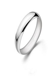 5 mm solide 925 Sterling zilveren vliegtuigring voor vrouwen mannen trouwring wit goud kleur prmoise ring filigraan voortreffelijk Craft2076858