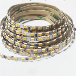 5mm largeur 5M 2835 600 bande LED SMD 12V flexible 120 LED m bande LED blanc chaud blanc bleu vert rouge jaune 3234