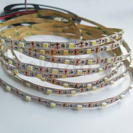 5 mm Breedte 5V 3528 LED Strip Licht Flexibele Tape Ribbon String IP20 Niet Waterdichte Smalle PCB 60LEDS / M Super Bright Cabinet Keuken Plafondverlichting