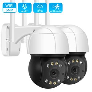 Caméra IP Wifi 5MP PTZ extérieure AI suivi automatique humain caméra sans fil Audio 2MP sécurité intelligente CCTV caméra IP stockage en nuage