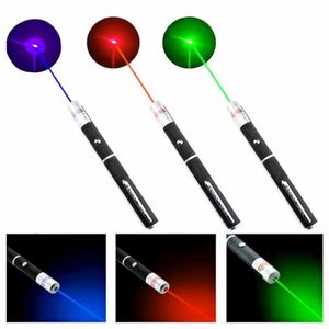 5 mW 532nm Groen Rood Licht Laser Pointers Laser Pen Beam Voor SOS Montage Night Hunting Onderwijs Xmas Gift opp Pakket