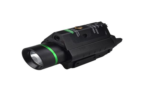 5MW LED lampe de poche extérieure M6 Greendre Laser Tactique LALD LED LED Casque de chasse à longue rat