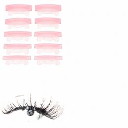 5pairs Make Accories Silice Eyel Perm Pad Eyel Lifting Kit Applicator Gereedschap Silice Eye Patch Beer Oren Herbruikbare F4jp #