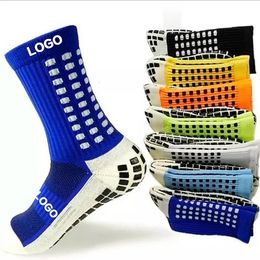 5pairs OEM Custom Wholesale Anti Slip Sock non soccer Grippy Sport Football Sports Grip Socks for Men 231221