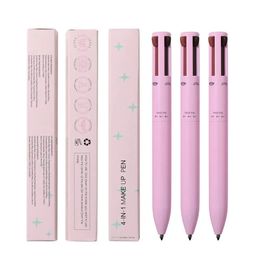 Stylo de contour pour eye-liner 4 en 1, 5 pièces, durable, imperméable, cosmétique, eye-liner, lipliner, amélioration, outil cosmétique, 230112