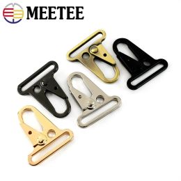 5pc Meetee 25/32 / 38 mm Sac en métal boucle bouchette SCH TRIGRAGE MARABILE CORD COLLAR CLAR CLIBING CLIP des accessoires matériels de bricolage