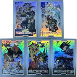 5pc / set anime garçons jeu jeu jeu jeu de cartes cartes collectionnelles cadeaux d'anniversaire de Noël yu-gi-oh bricolage acg build pack sexy