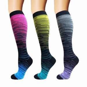 5PC chaussettes bonneterie 1 paire chaussettes de compression femmes et hommes bas meilleurs soins infirmiers médicaux randonnée voyage vol chaussettes course fitness chaussettes Z0221